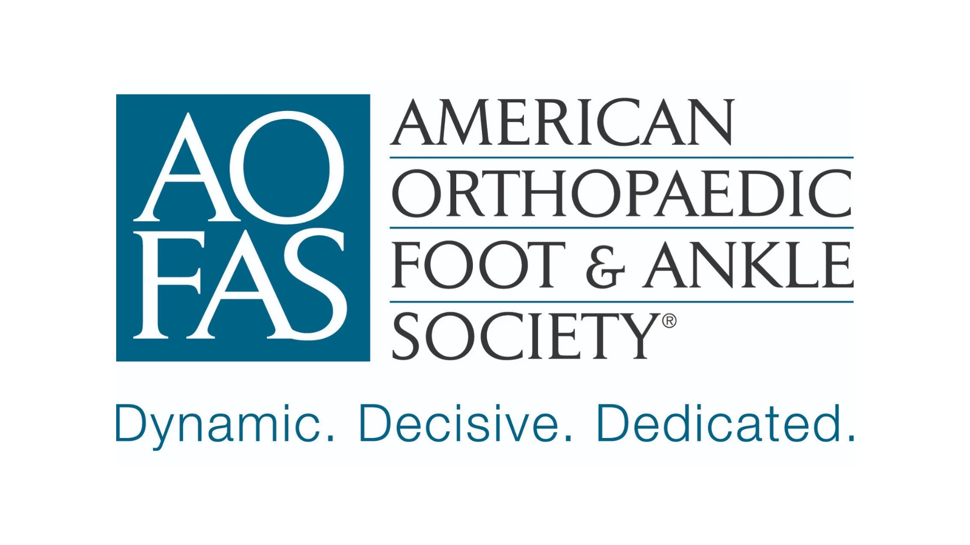 AOFAS American Orthopaedic Foot & Ankle Society Annual Meeting Logo